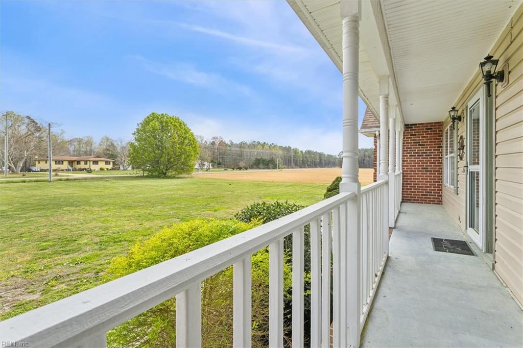 view from porch