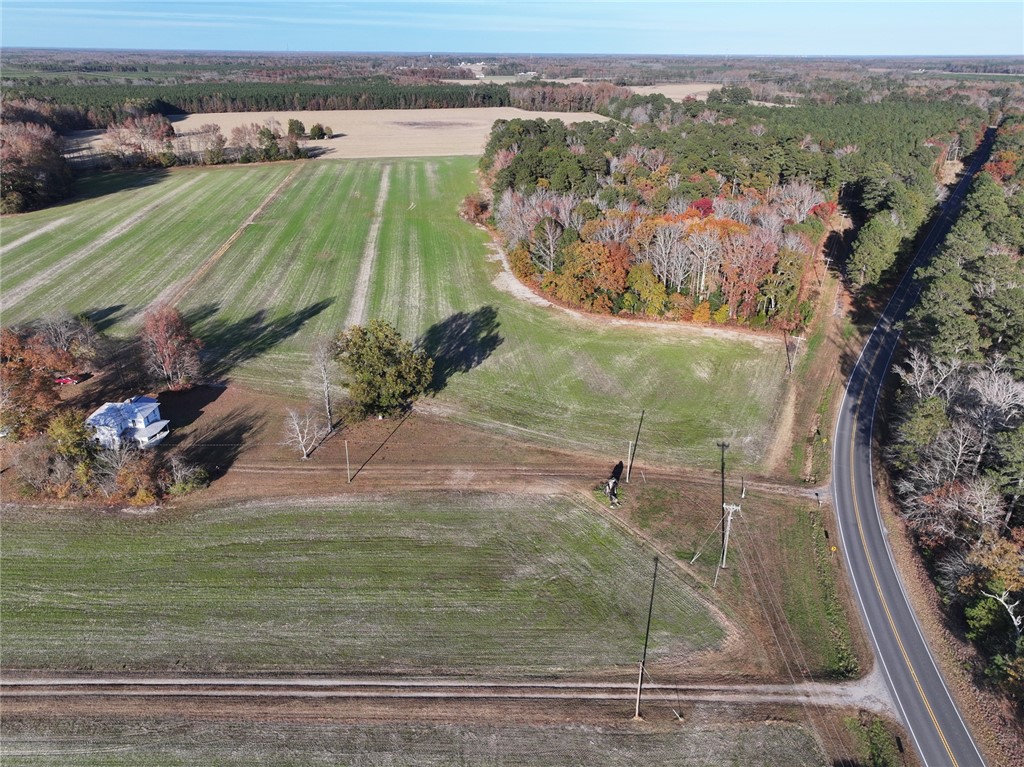 aerial view of property