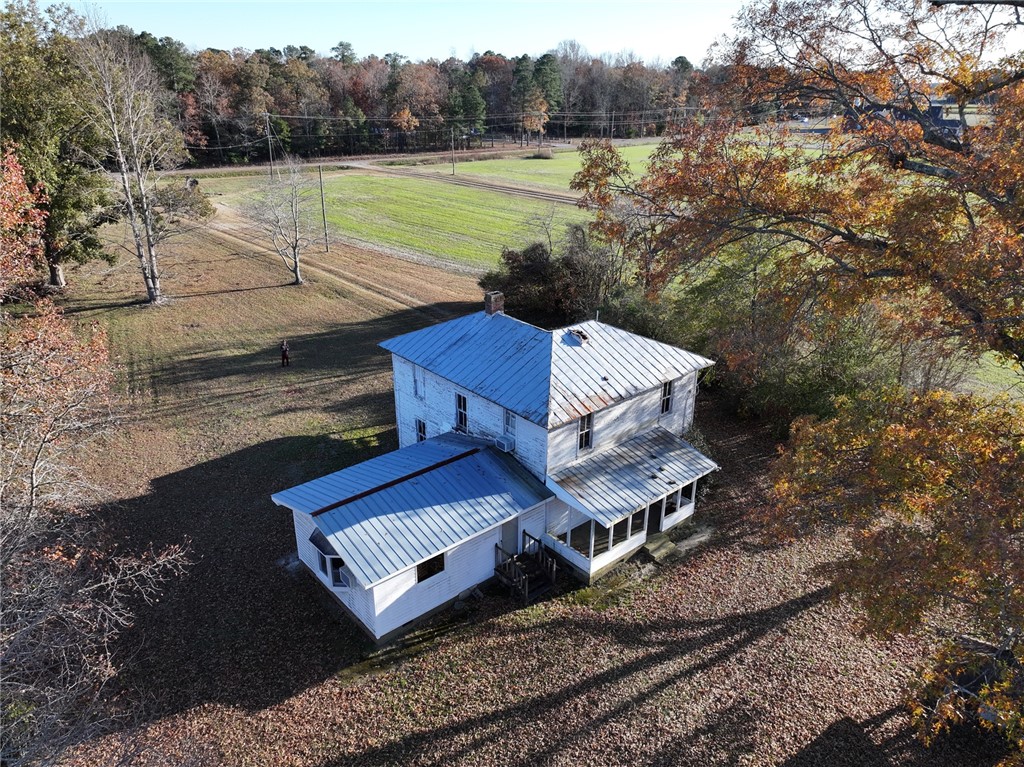 aerial view of property